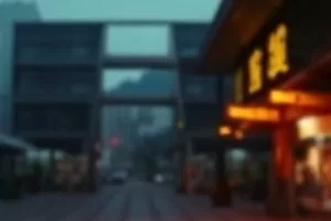 《碎光之城》玻璃幕墙折射出的城市光斑